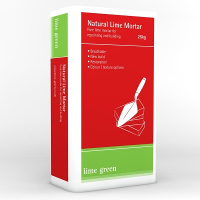 Natural lime mortar