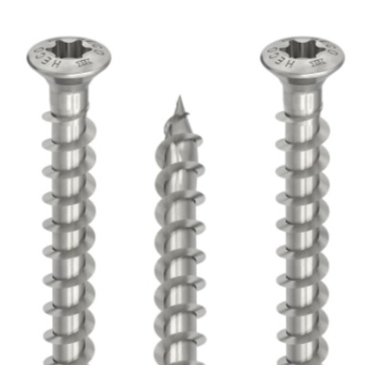 Raised head cladding