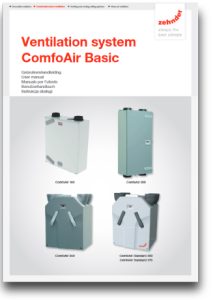 User Manual Comfoair 160 Basic User Manual Comfoair 160 Basic