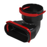 Flat 51 to 75 90 with bend RAPIDLOCK