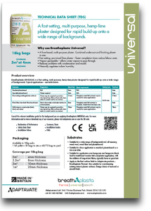 Adaptavate Universal Data Sheet